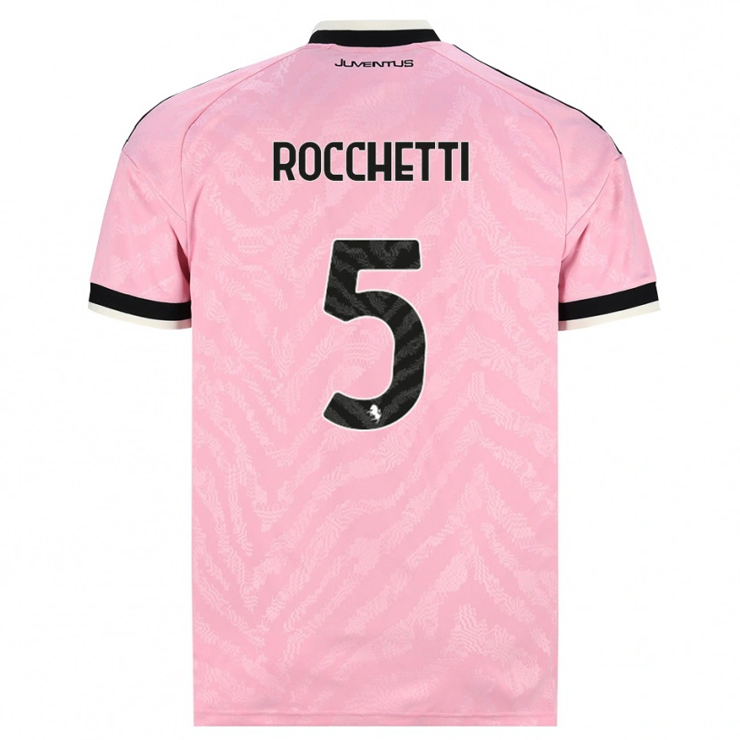 Danxen Herren Edoardo Rocchetti #5 Pink Schwarz Auswärtstrikot Trikot 2026/27 T-Shirt Österreich