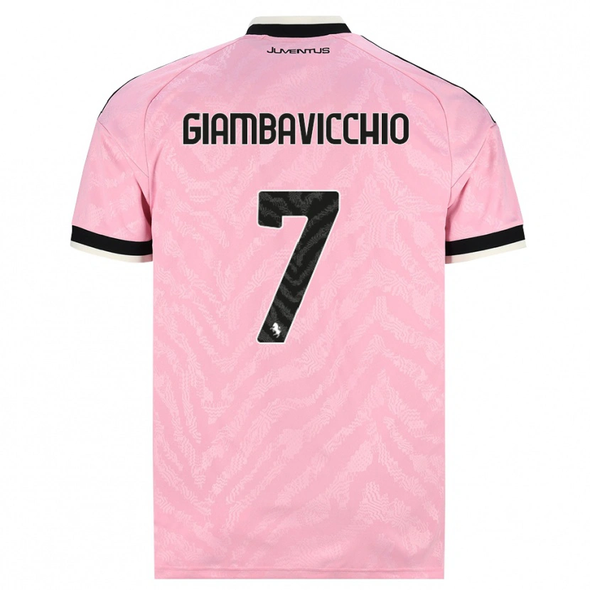Danxen Herren Franco Giambavicchio #7 Pink Schwarz Auswärtstrikot Trikot 2026/27 T-Shirt Österreich