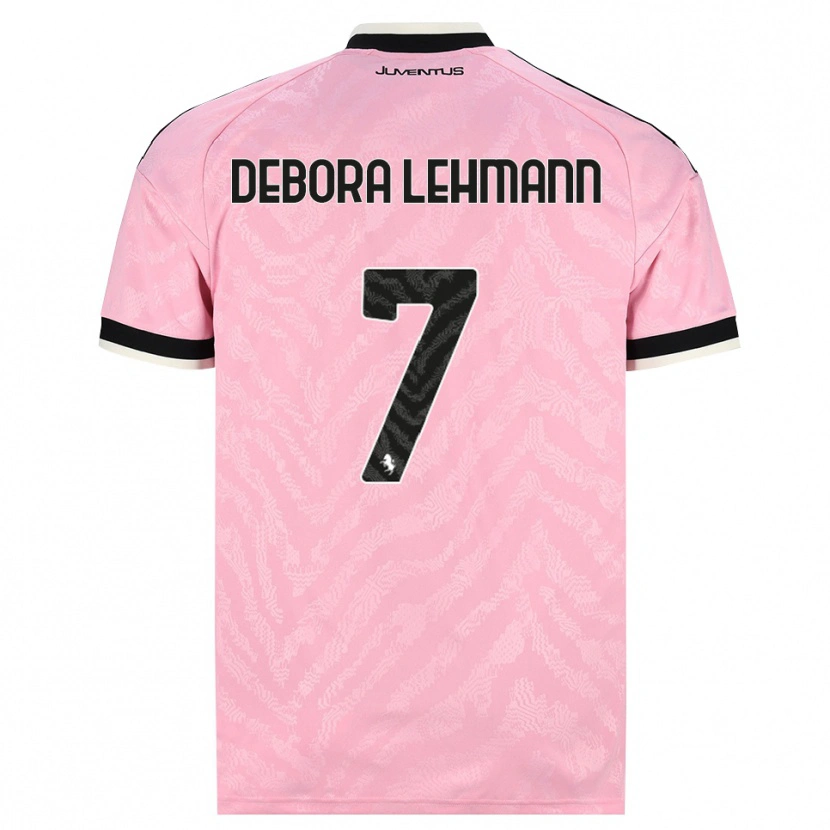 Danxen Herren Alisha Debora Lehmann #7 Pink Schwarz Auswärtstrikot Trikot 2026/27 T-Shirt Österreich