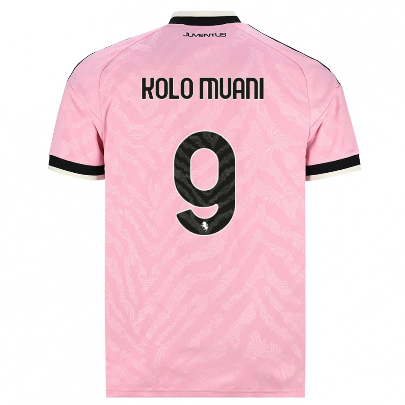 Danxen Herren Randal Kolo Muani #9 Pink Schwarz Auswärtstrikot Trikot 2026/27 T-Shirt Österreich