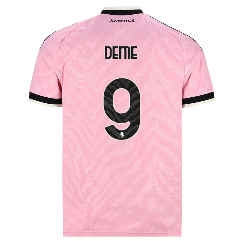 Danxen Herren Serigne Deme #9 Pink Schwarz Auswärtstrikot Trikot 2026/27 T-Shirt Österreich