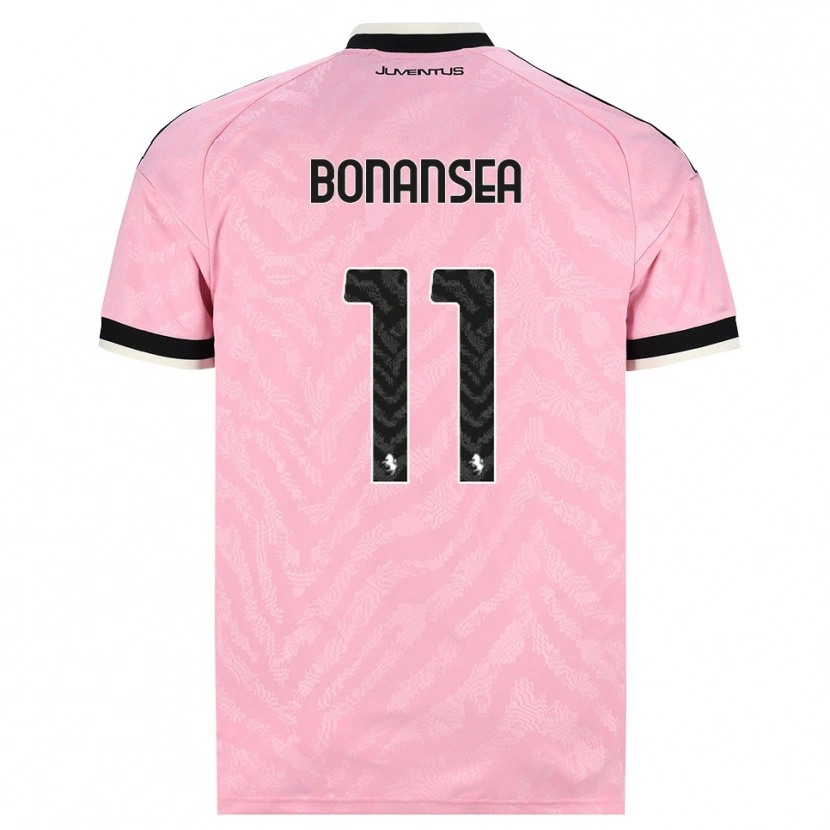 Danxen Herren Barbara Bonansea #11 Pink Schwarz Auswärtstrikot Trikot 2026/27 T-Shirt Österreich