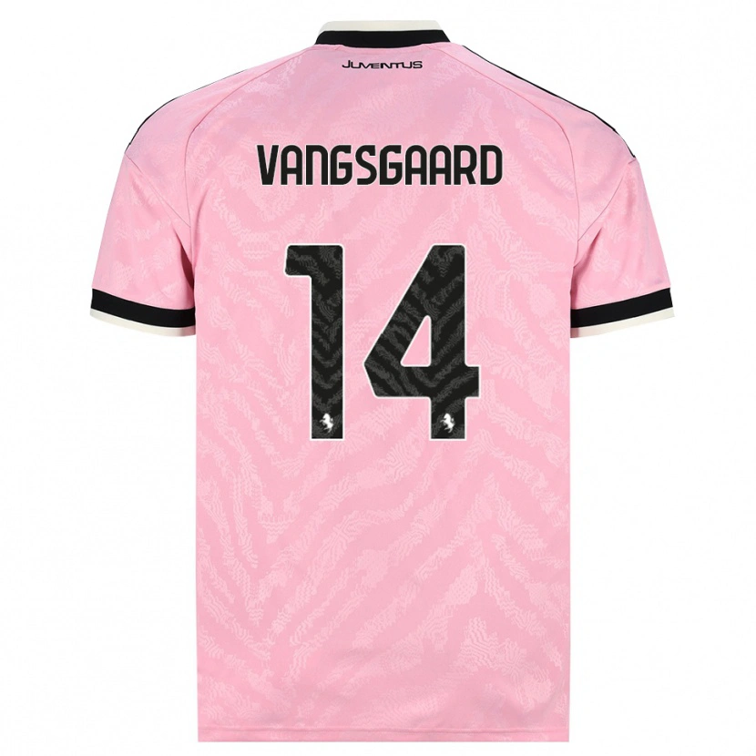 Danxen Herren Amalie Jørgensen Vangsgaard #14 Pink Schwarz Auswärtstrikot Trikot 2026/27 T-Shirt Österreich