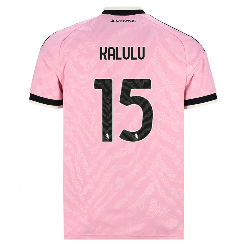 Danxen Herren Pierre Kalulu #15 Pink Schwarz Auswärtstrikot Trikot 2026/27 T-Shirt Österreich