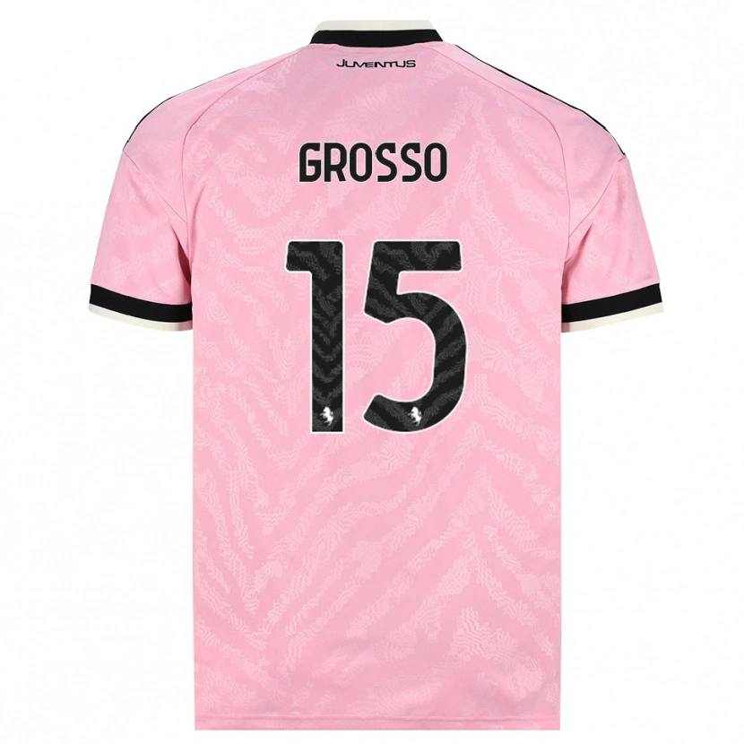 Danxen Herren Julia Grosso #15 Pink Schwarz Auswärtstrikot Trikot 2026/27 T-Shirt Österreich
