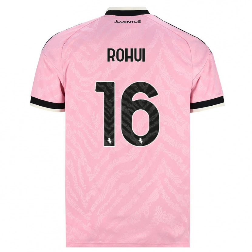 Danxen Herren Jonas Rohui #16 Pink Schwarz Auswärtstrikot Trikot 2026/27 T-Shirt Österreich