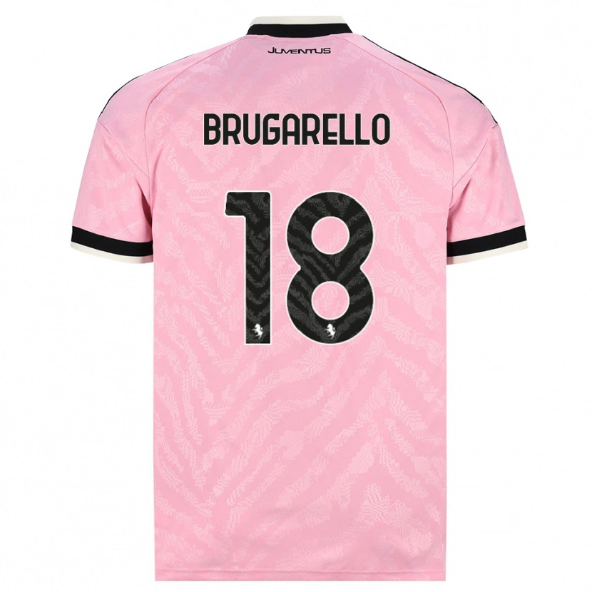 Danxen Herren Mattia Brugarello #18 Pink Schwarz Auswärtstrikot Trikot 2026/27 T-Shirt Österreich