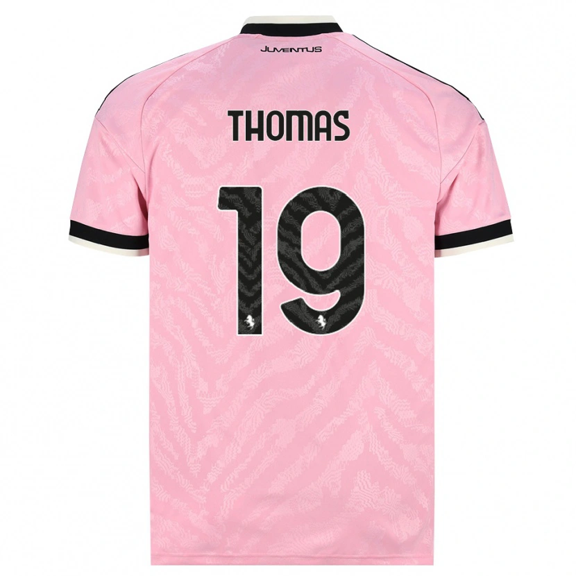 Danxen Herren Lindsey Thomas #19 Pink Schwarz Auswärtstrikot Trikot 2026/27 T-Shirt Österreich