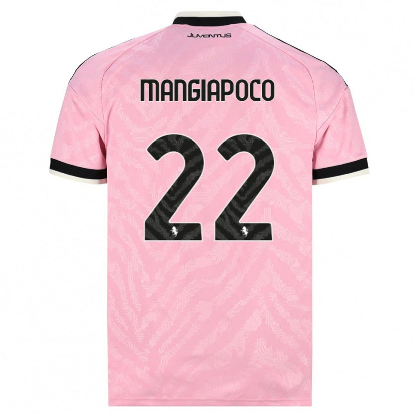 Danxen Herren Stefano Mangiapoco #22 Pink Schwarz Auswärtstrikot Trikot 2026/27 T-Shirt Österreich
