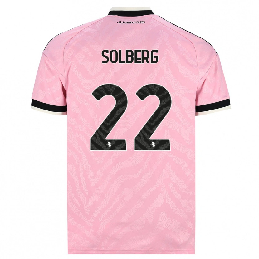 Danxen Herren Elias Solberg #22 Pink Schwarz Auswärtstrikot Trikot 2026/27 T-Shirt Österreich
