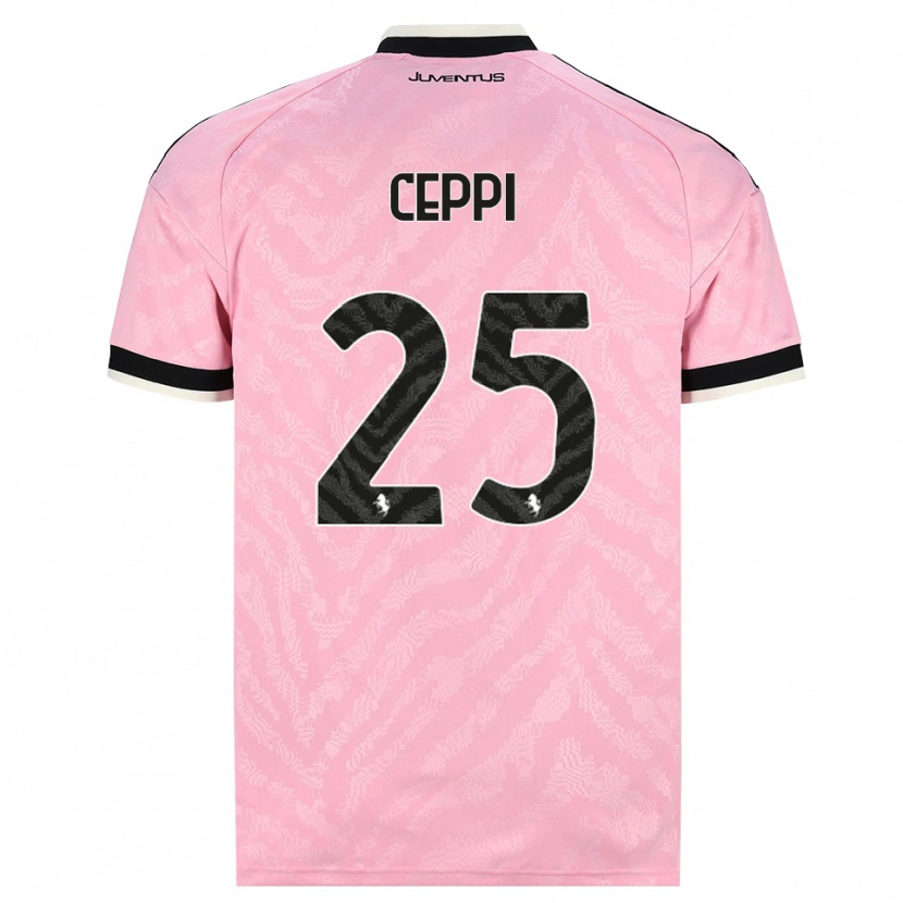 Danxen Herren Paolo Ceppi #25 Pink Schwarz Auswärtstrikot Trikot 2026/27 T-Shirt Österreich