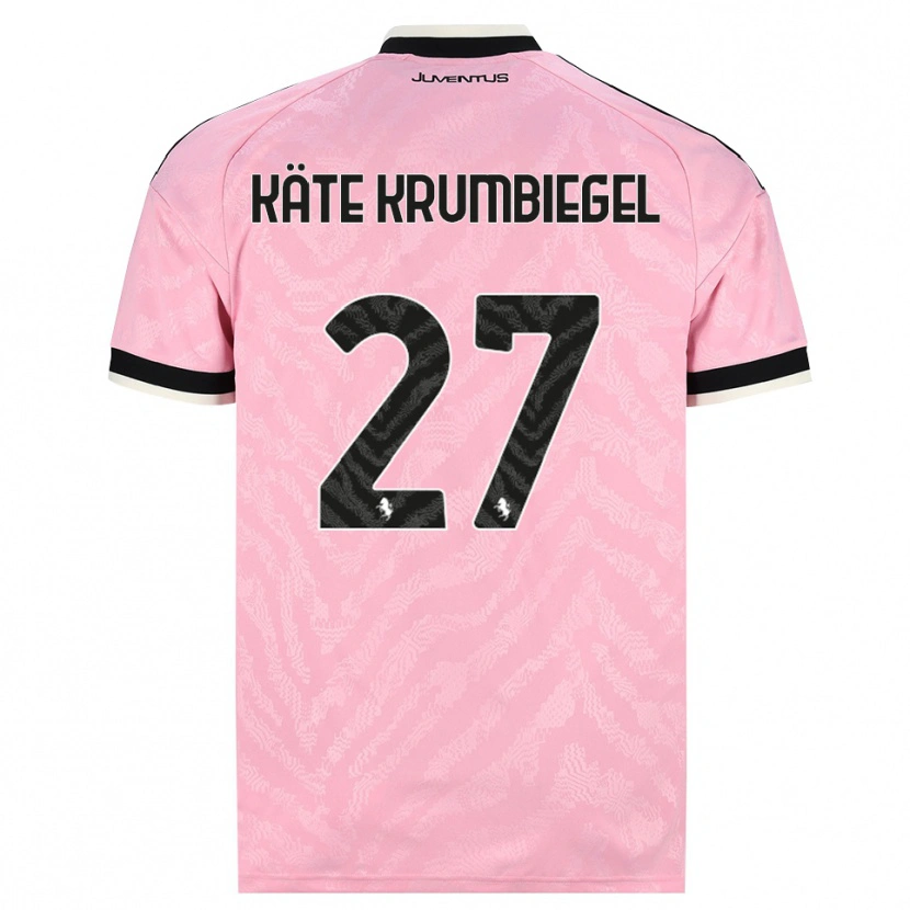 Danxen Herren Paulina Käte Krumbiegel #27 Pink Schwarz Auswärtstrikot Trikot 2026/27 T-Shirt Österreich