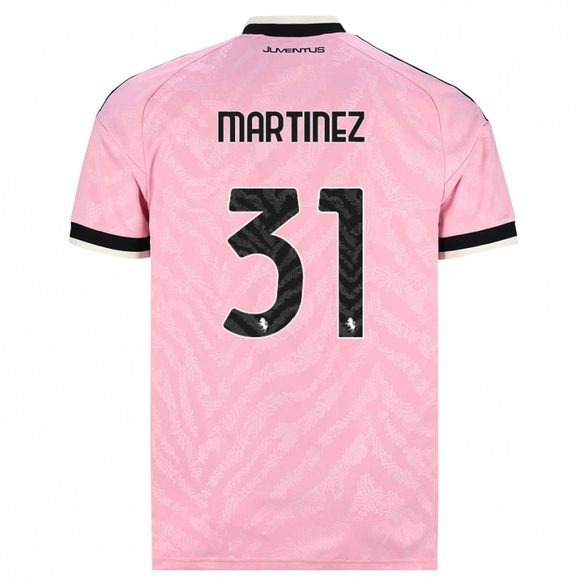 Danxen Herren Bruno Martinez #31 Pink Schwarz Auswärtstrikot Trikot 2026/27 T-Shirt Österreich