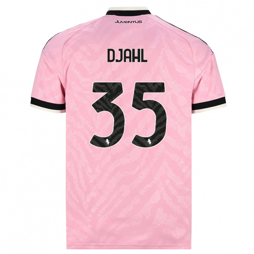 Danxen Herren Rayan Djahl #35 Pink Schwarz Auswärtstrikot Trikot 2026/27 T-Shirt Österreich