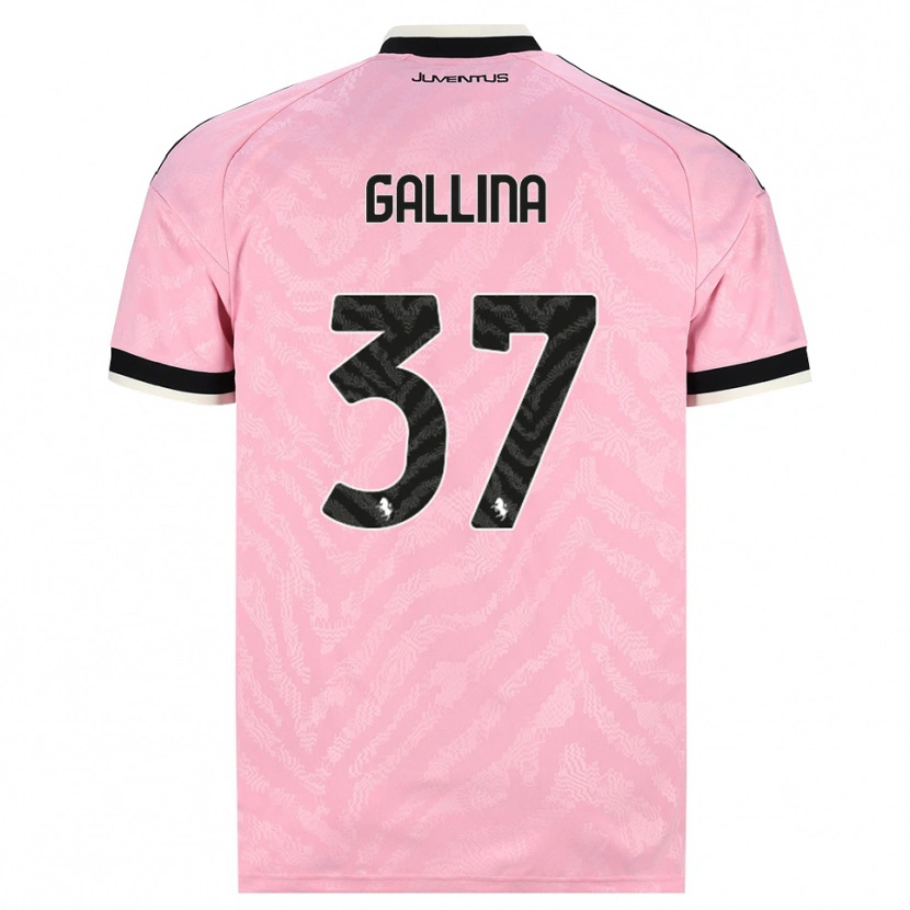 Danxen Herren Arianna Gallina #37 Pink Schwarz Auswärtstrikot Trikot 2026/27 T-Shirt Österreich