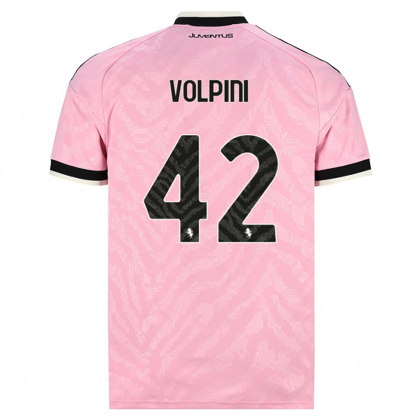 Danxen Herren Viola Volpini #42 Pink Schwarz Auswärtstrikot Trikot 2026/27 T-Shirt Österreich