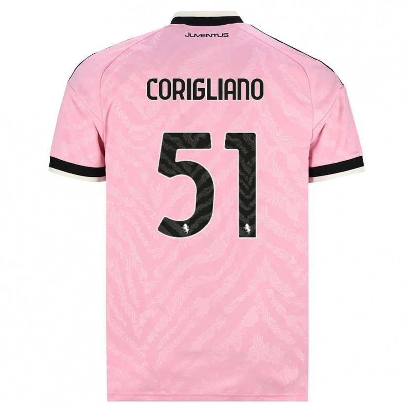 Danxen Herren Thomas Corigliano #51 Pink Schwarz Auswärtstrikot Trikot 2026/27 T-Shirt Österreich