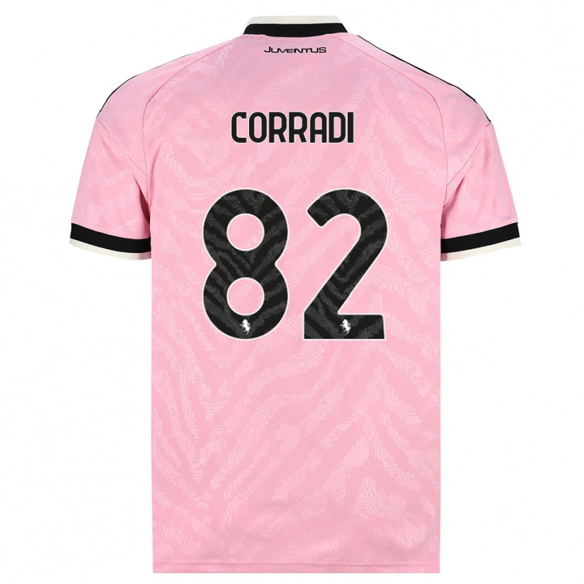 Danxen Herren Christian Corradi #82 Pink Schwarz Auswärtstrikot Trikot 2026/27 T-Shirt Österreich