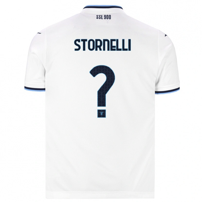 Danxen Herren Matteo Stornelli #0 Weiß Dunkelblau Auswärtstrikot Trikot 2026/27 T-Shirt Österreich
