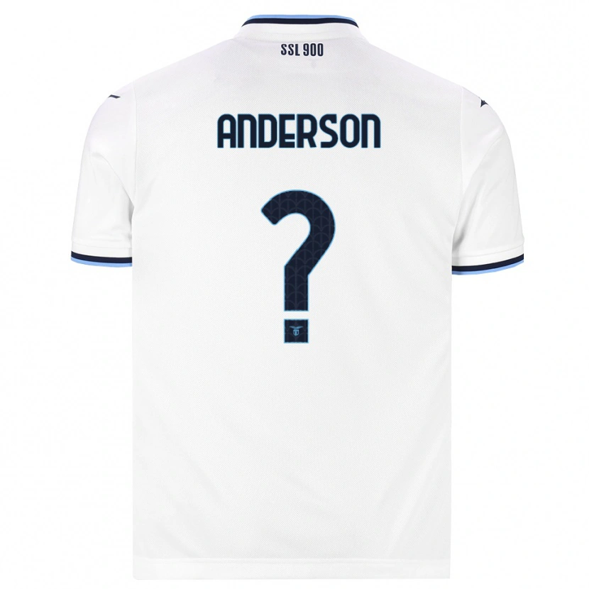 Danxen Herren Andre Anderson #0 Weiß Dunkelblau Auswärtstrikot Trikot 2026/27 T-Shirt Österreich