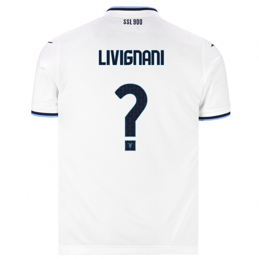 Danxen Herren Gioia Livignani #0 Weiß Dunkelblau Auswärtstrikot Trikot 2026/27 T-Shirt Österreich