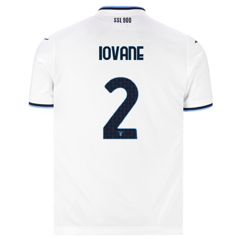 Danxen Herren Matteo Iovane #2 Weiß Dunkelblau Auswärtstrikot Trikot 2026/27 T-Shirt Österreich