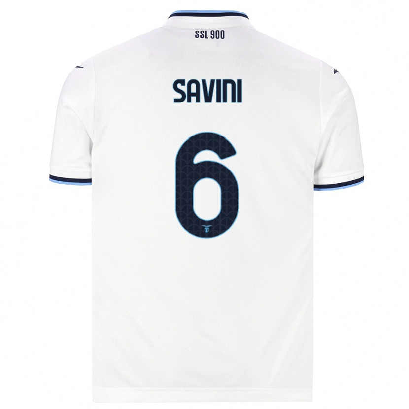 Danxen Herren Federica Savini #6 Weiß Dunkelblau Auswärtstrikot Trikot 2026/27 T-Shirt Österreich