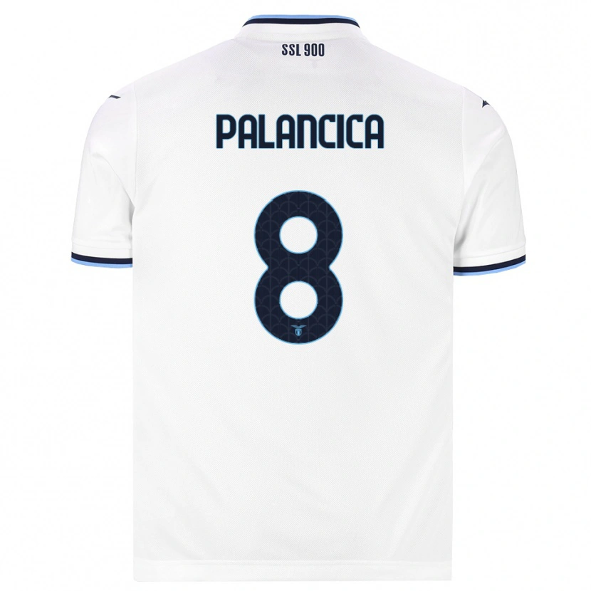 Danxen Herren Cristian Palancica #8 Weiß Dunkelblau Auswärtstrikot Trikot 2026/27 T-Shirt Österreich