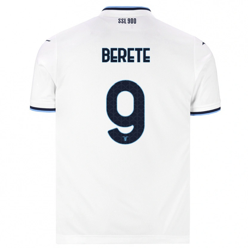 Danxen Herren Moustapha Berete #9 Weiß Dunkelblau Auswärtstrikot Trikot 2026/27 T-Shirt Österreich