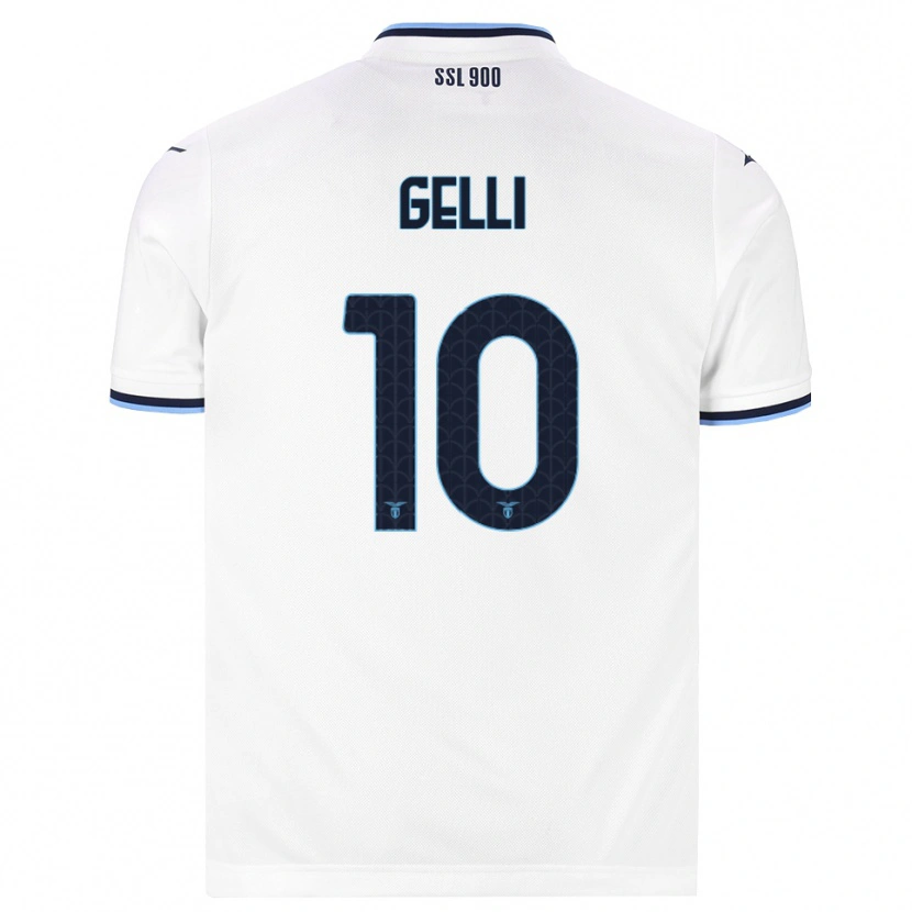 Danxen Herren Valerio Gelli #10 Weiß Dunkelblau Auswärtstrikot Trikot 2026/27 T-Shirt Österreich