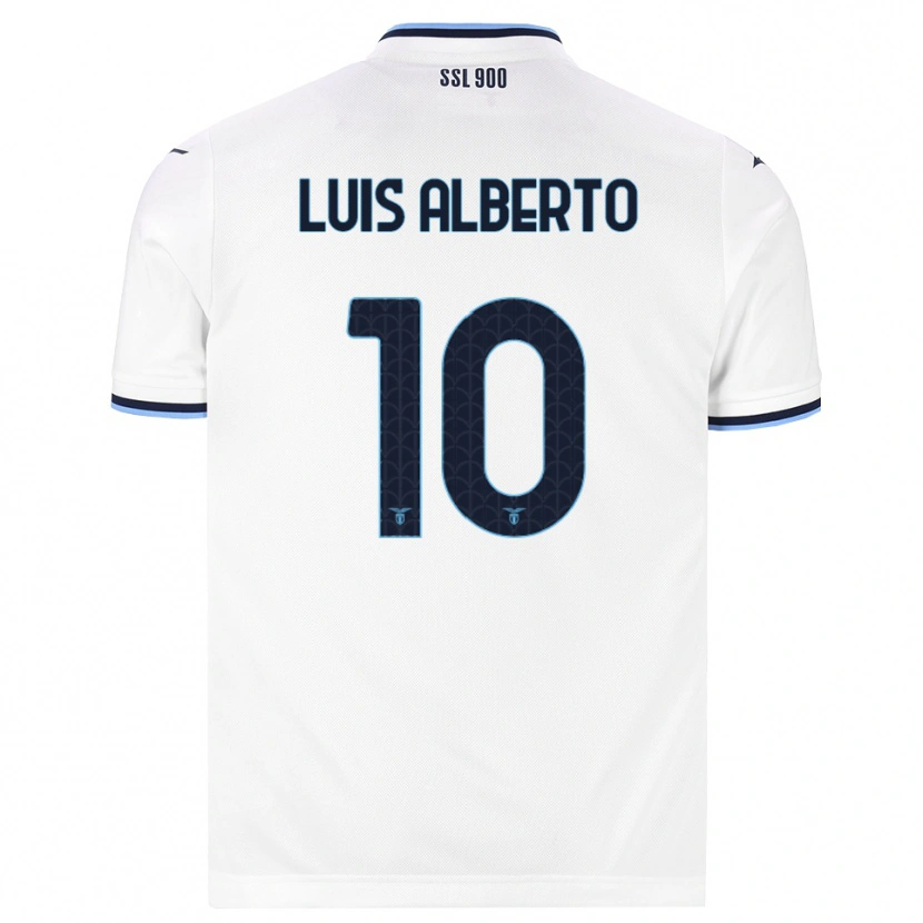 Danxen Herren Luis Alberto #10 Weiß Dunkelblau Auswärtstrikot Trikot 2026/27 T-Shirt Österreich