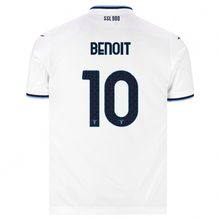 Danxen Herren Alice Benoît #10 Weiß Dunkelblau Auswärtstrikot Trikot 2026/27 T-Shirt Österreich