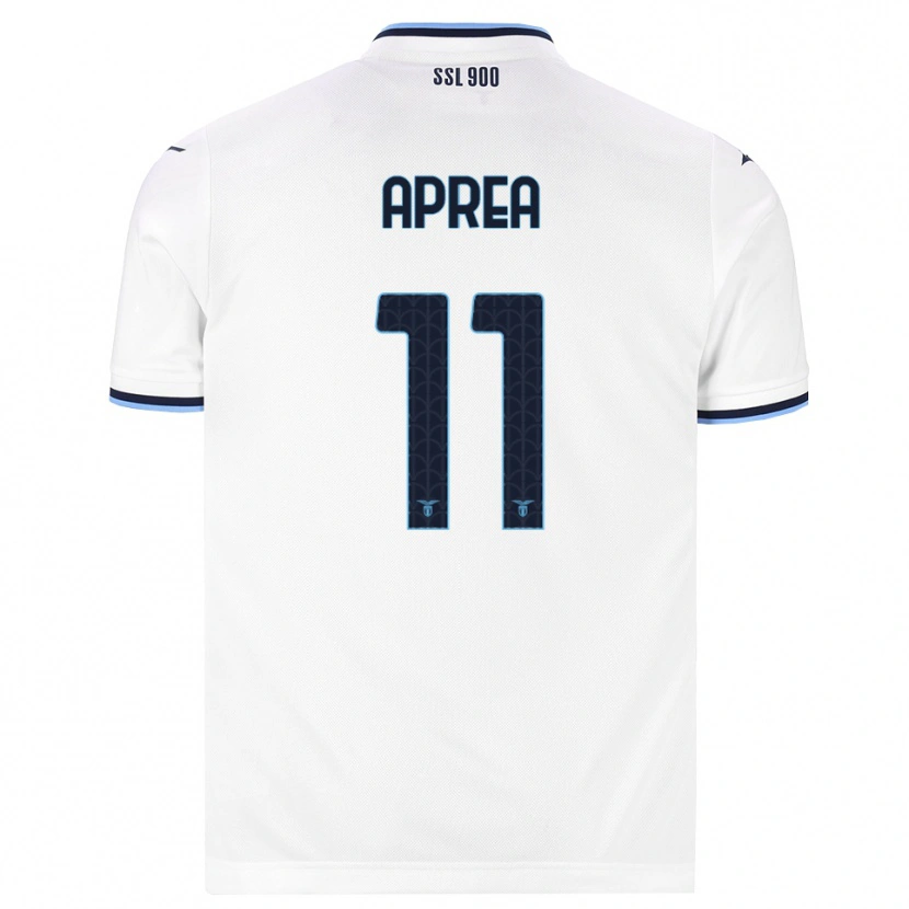 Danxen Herren Federico Aprea #11 Weiß Dunkelblau Auswärtstrikot Trikot 2026/27 T-Shirt Österreich