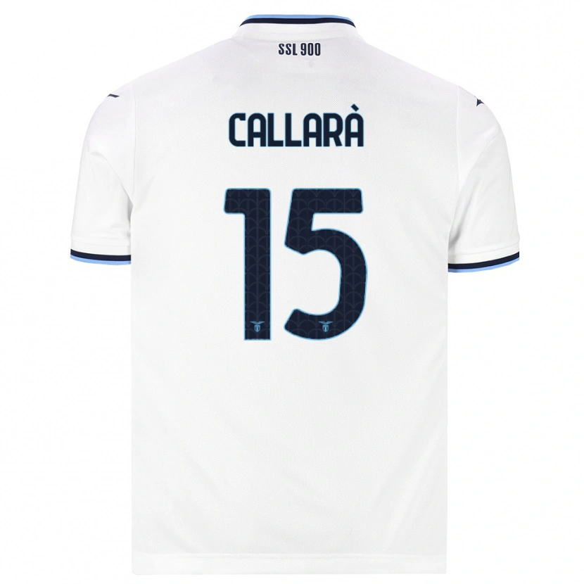 Danxen Herren Nicholas Callarà #15 Weiß Dunkelblau Auswärtstrikot Trikot 2026/27 T-Shirt Österreich