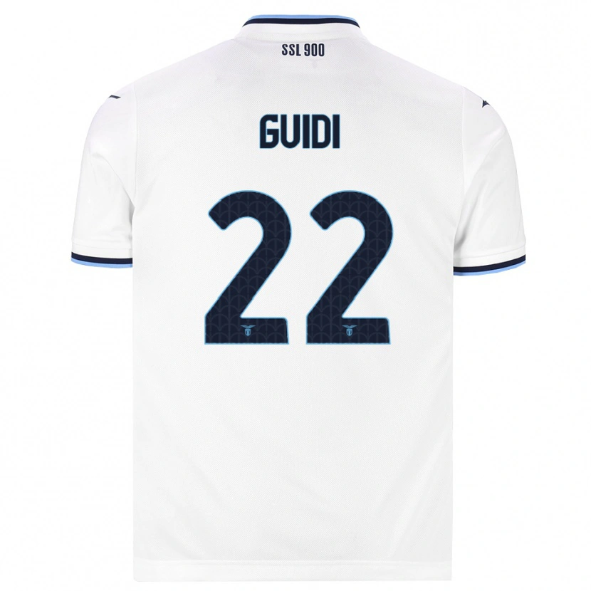 Danxen Herren Emma Guidi #22 Weiß Dunkelblau Auswärtstrikot Trikot 2026/27 T-Shirt Österreich