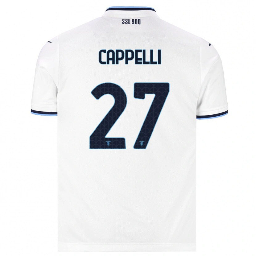 Danxen Herren Tommaso Cappelli #27 Weiß Dunkelblau Auswärtstrikot Trikot 2026/27 T-Shirt Österreich