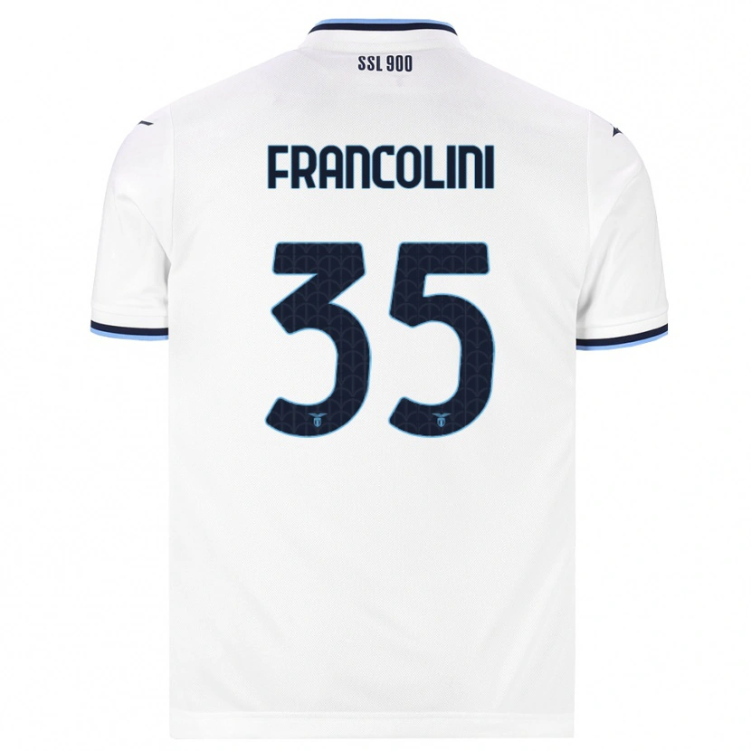 Danxen Herren Alice Francolini #35 Weiß Dunkelblau Auswärtstrikot Trikot 2026/27 T-Shirt Österreich