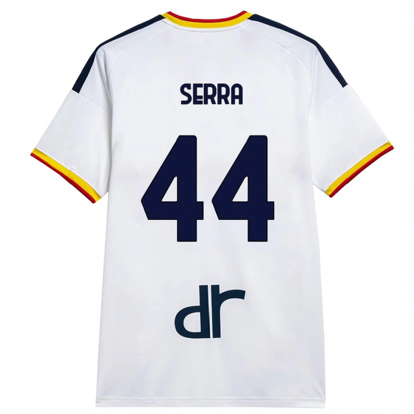 Danxen Herren Francesco Serra #44 Weiß Gelb Rot Auswärtstrikot Trikot 2026/27 T-Shirt Österreich