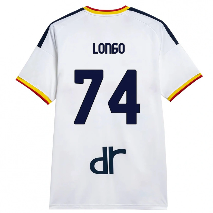 Danxen Herren Francesco Longo #74 Weiß Gelb Rot Auswärtstrikot Trikot 2026/27 T-Shirt Österreich