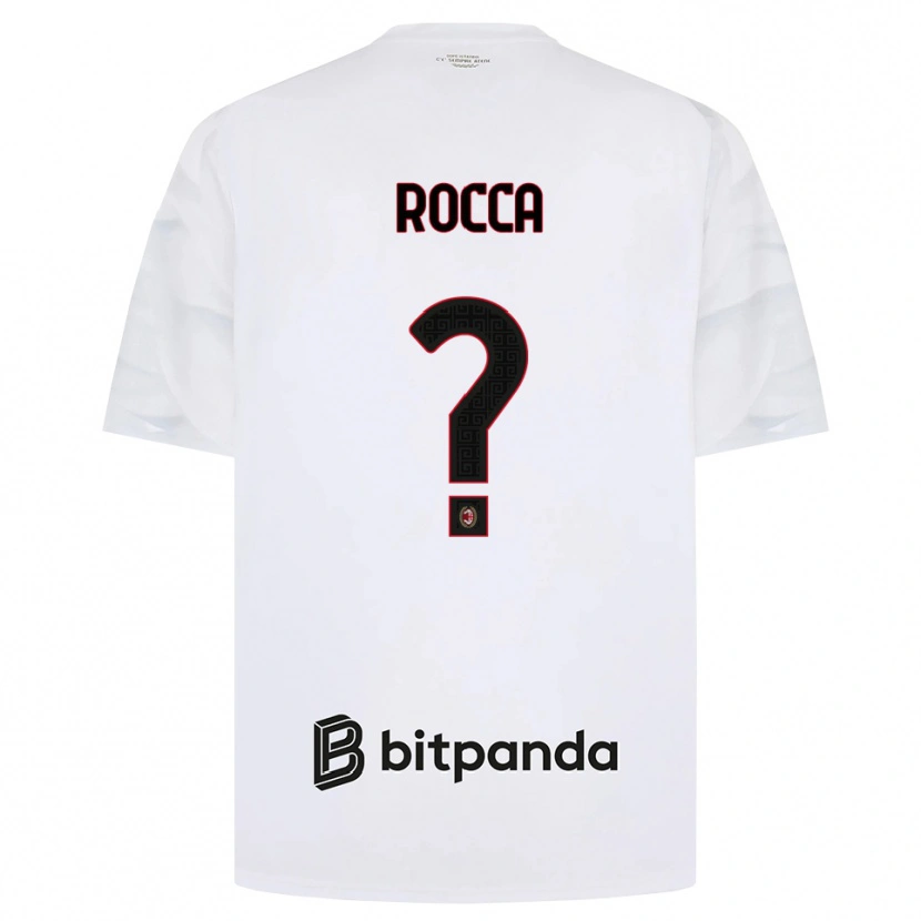 Danxen Herren Ludovico Rocca #0 Weiß Rot Schwarz Auswärtstrikot Trikot 2026/27 T-Shirt Österreich