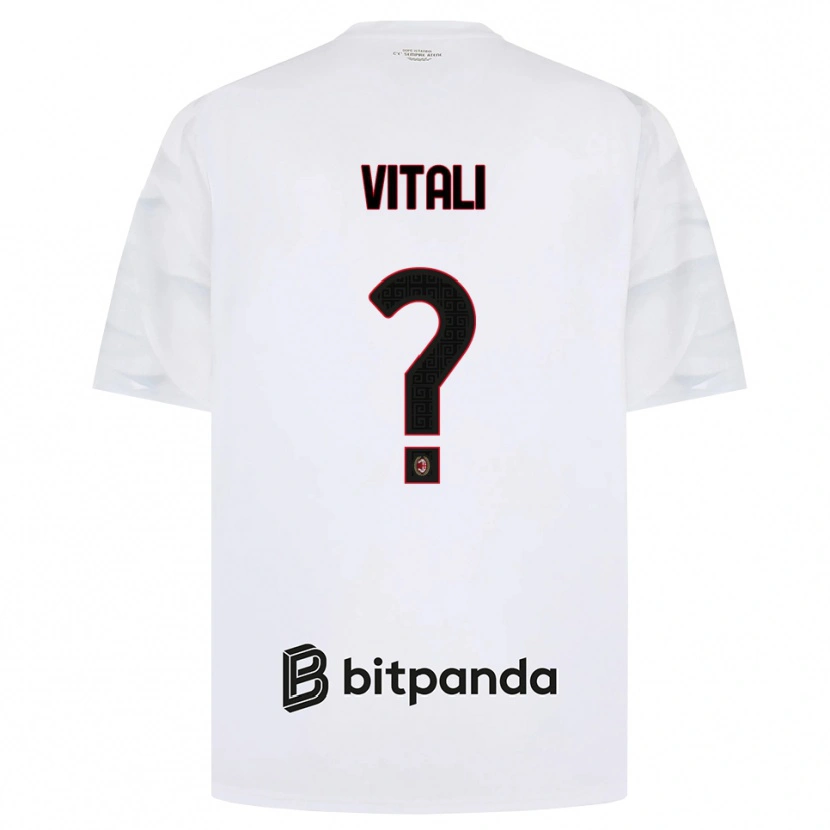 Danxen Herren Michael Vitali #0 Weiß Rot Schwarz Auswärtstrikot Trikot 2026/27 T-Shirt Österreich