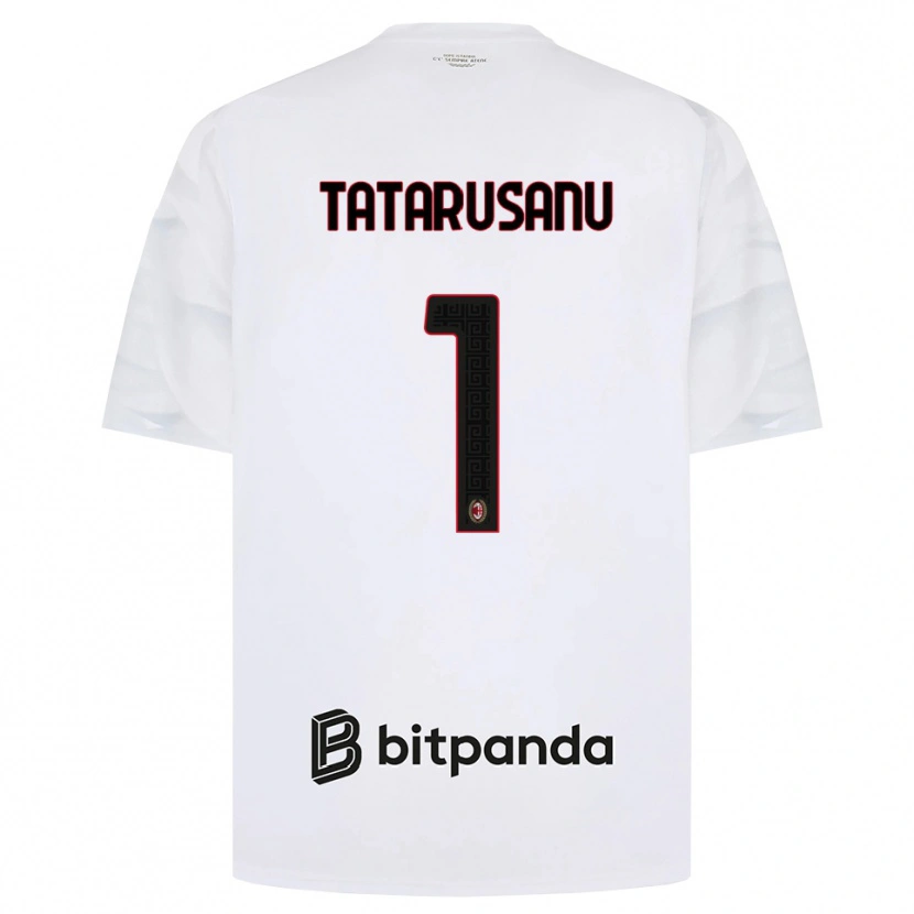 Danxen Herren Ciprian Tatarusanu #1 Weiß Rot Schwarz Auswärtstrikot Trikot 2026/27 T-Shirt Österreich