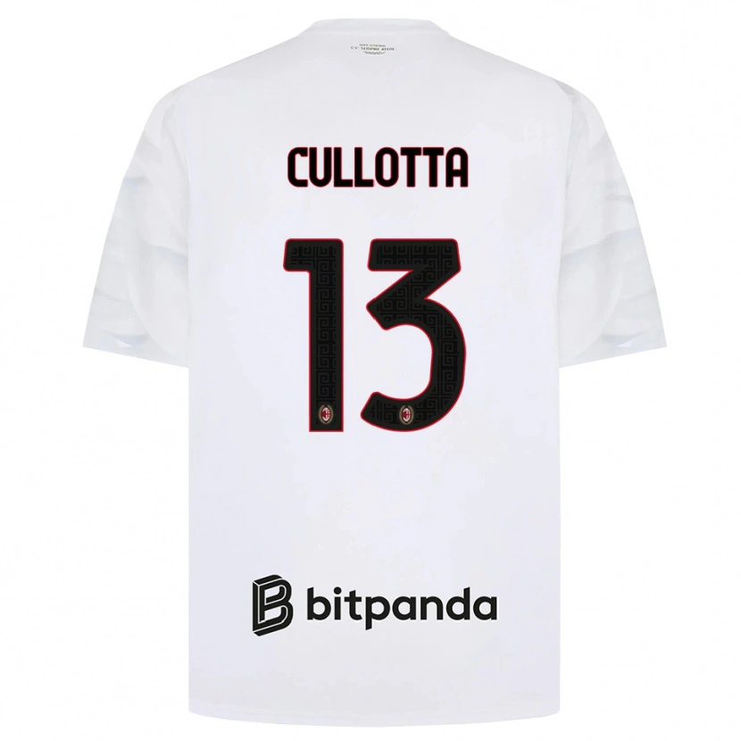 Danxen Herren Andrea Cullotta #13 Weiß Rot Schwarz Auswärtstrikot Trikot 2026/27 T-Shirt Österreich