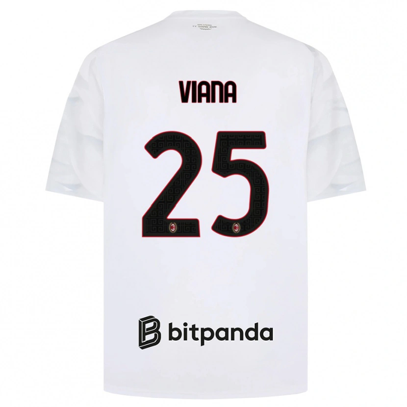 Danxen Herren Viana Seedorf #25 Weiß Rot Schwarz Auswärtstrikot Trikot 2026/27 T-Shirt Österreich