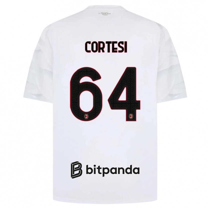 Danxen Herren Selena Cortesi #64 Weiß Rot Schwarz Auswärtstrikot Trikot 2026/27 T-Shirt Österreich