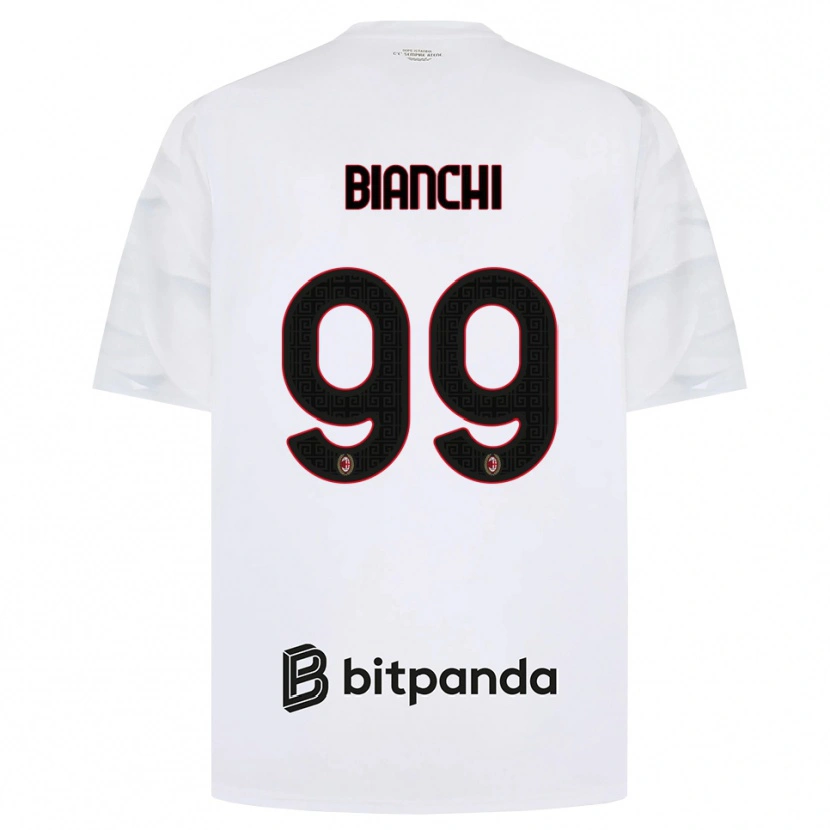 Danxen Herren Alessandro Bianchi #99 Weiß Rot Schwarz Auswärtstrikot Trikot 2026/27 T-Shirt Österreich