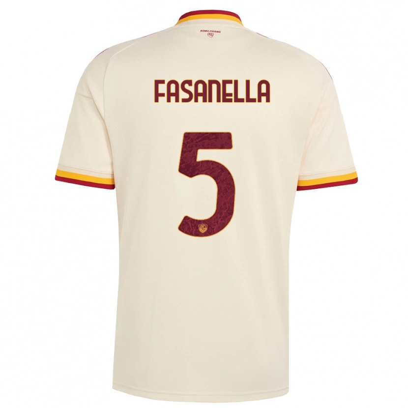 Danxen Herren Rafael Fasanella #5 Champagner Rot Gelb Auswärtstrikot Trikot 2026/27 T-Shirt Österreich