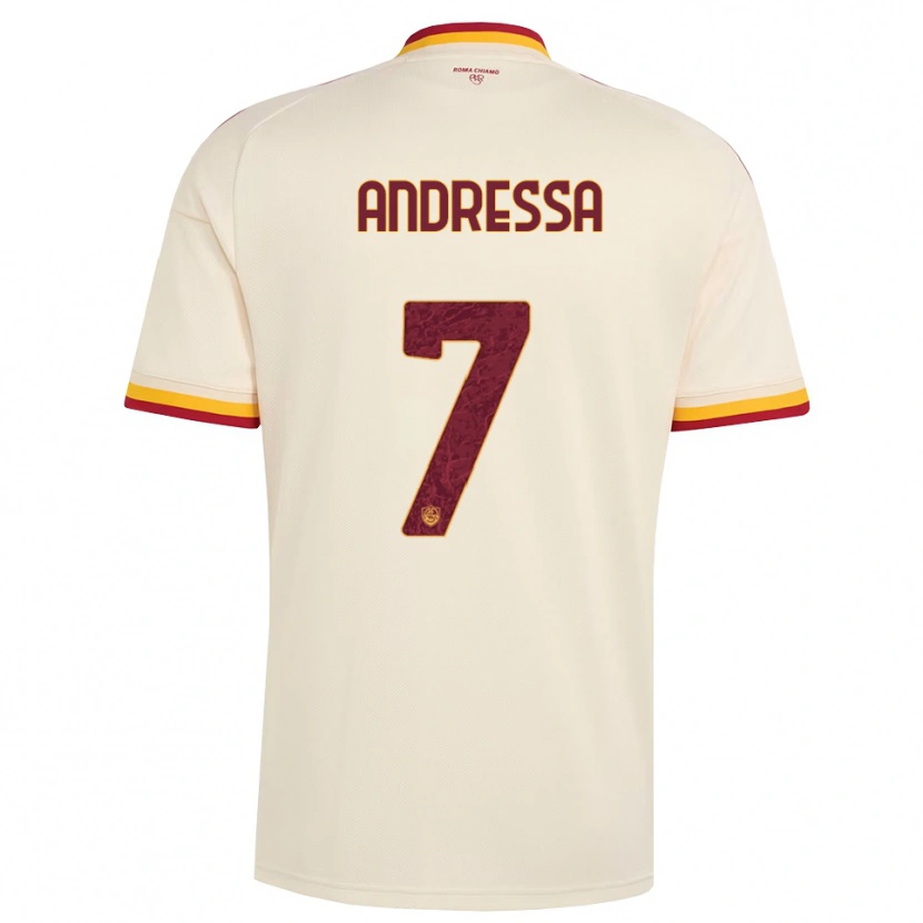 Danxen Herren Andressa #7 Champagner Rot Gelb Auswärtstrikot Trikot 2026/27 T-Shirt Österreich