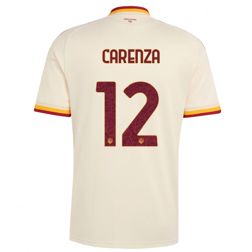 Danxen Herren Dario Carenza #12 Champagner Rot Gelb Auswärtstrikot Trikot 2026/27 T-Shirt Österreich