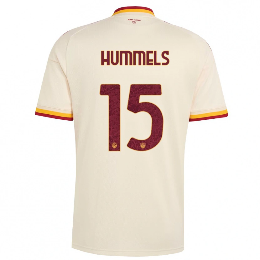 Danxen Herren Mats Hummels #15 Champagner Rot Gelb Auswärtstrikot Trikot 2026/27 T-Shirt Österreich